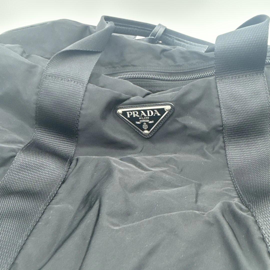 PRADA ブラック ボストンバッグ　n20