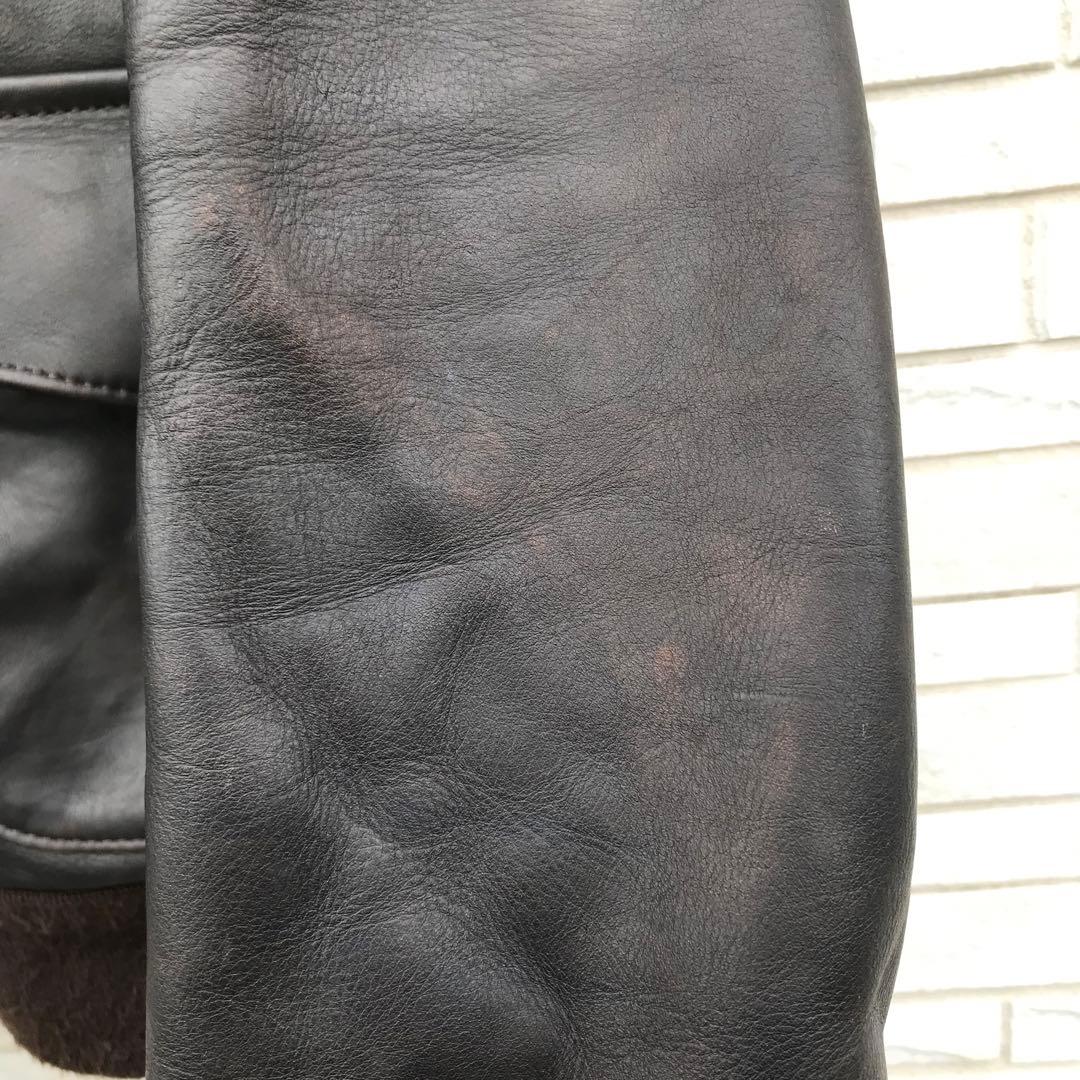 AVIREX　A-2　ブラウン　42　牛革　フライングタイガー