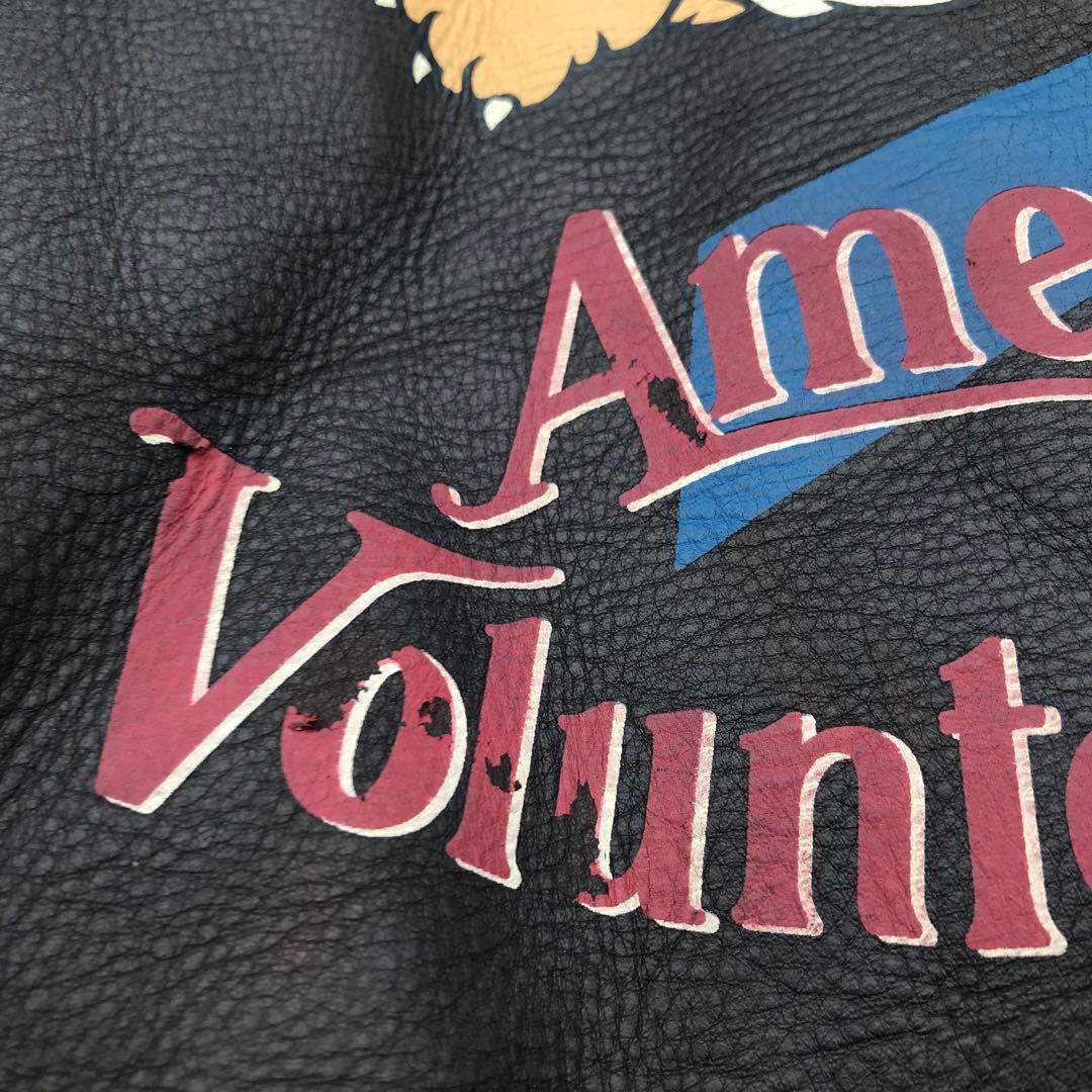 AVIREX　A-2　ブラウン　42　牛革　フライングタイガー