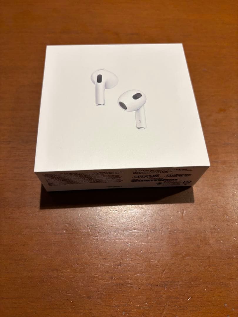 AirPods 3本体 ホワイト 充電ケース付き