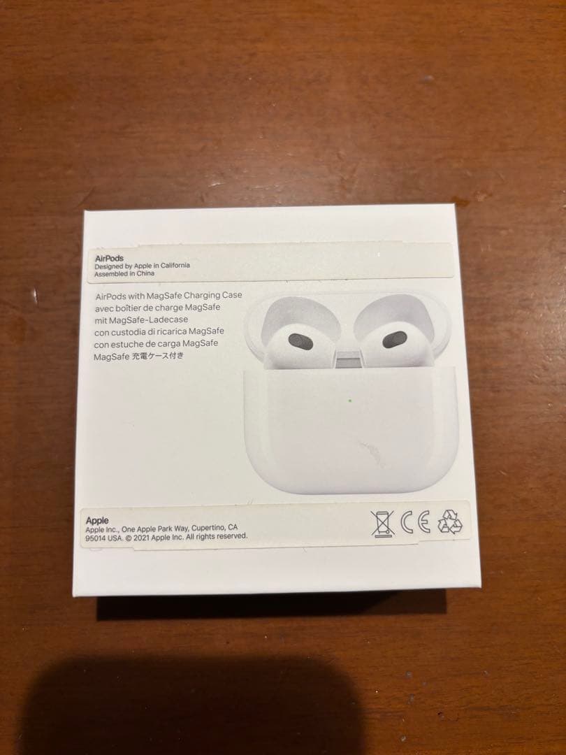 AirPods 3本体 ホワイト 充電ケース付き