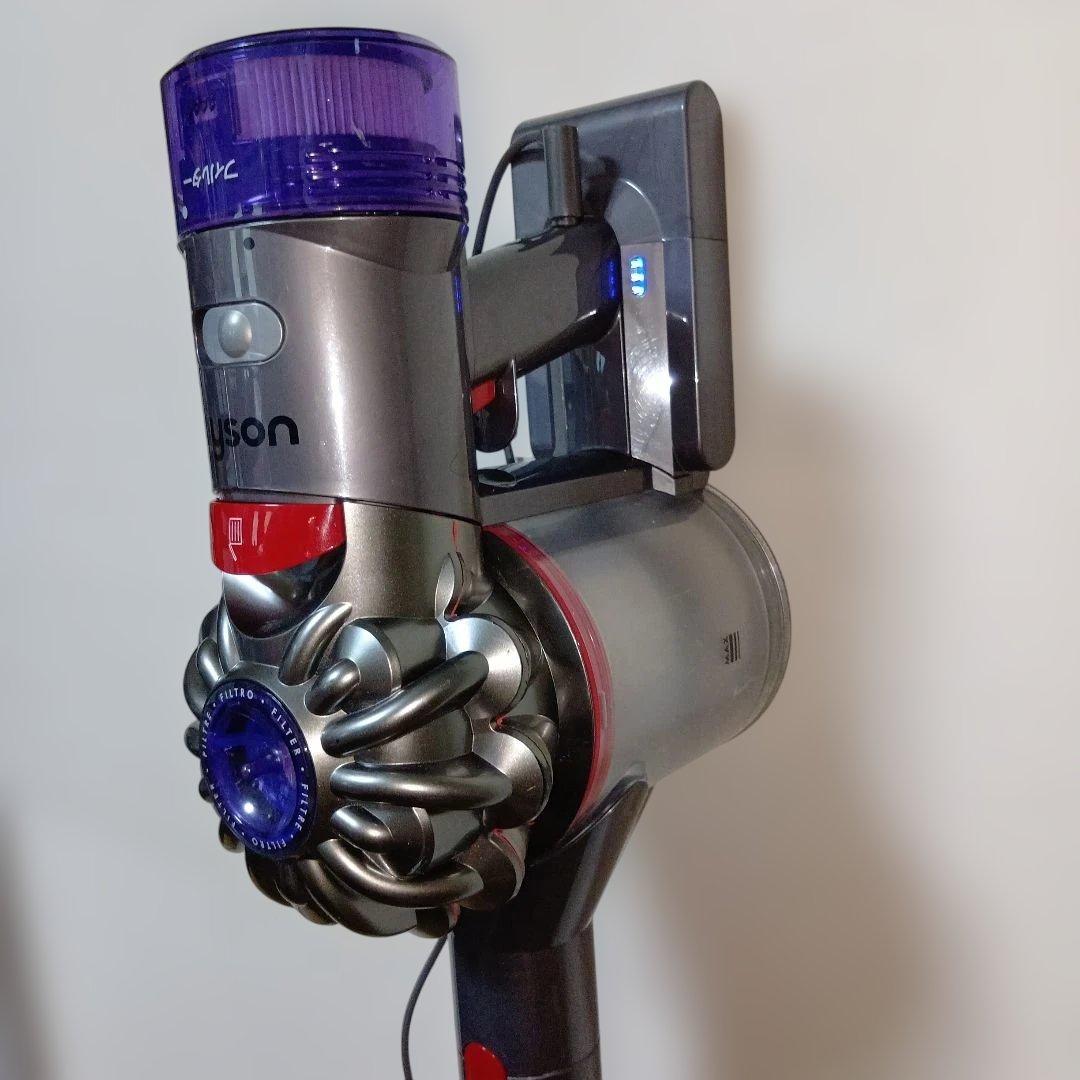 送料込 美品V8SV10Kスティック&ハンディクリーナー 充電器・ノズル2種付き