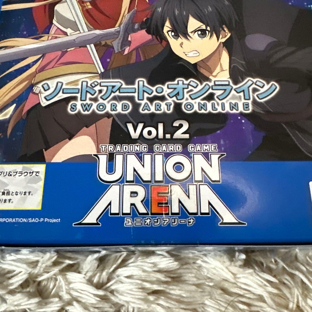 ユニアリ ソードアートオンライン　SAO vol2 2BOX テープ付き 初版