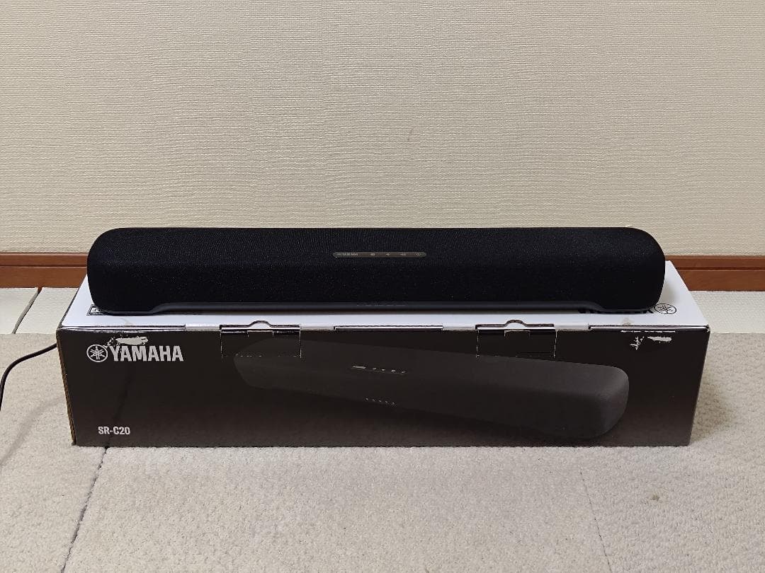 【新品同様】ヤマハ サウンドバー SR-C20A 横幅60cm　YAMAHA