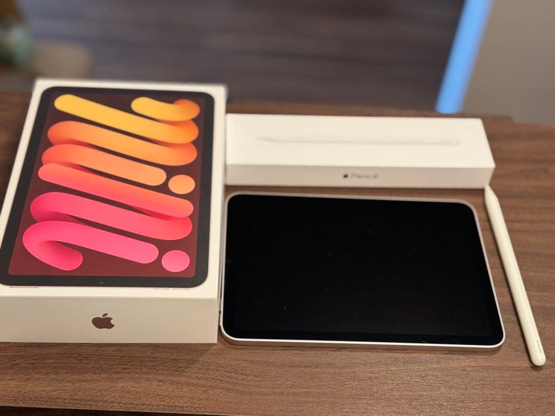 iPad本体 iPad mini 6 + Apple Pencil