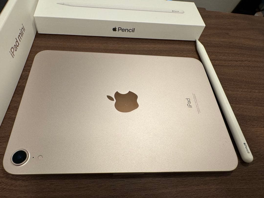iPad本体 iPad mini 6 + Apple Pencil