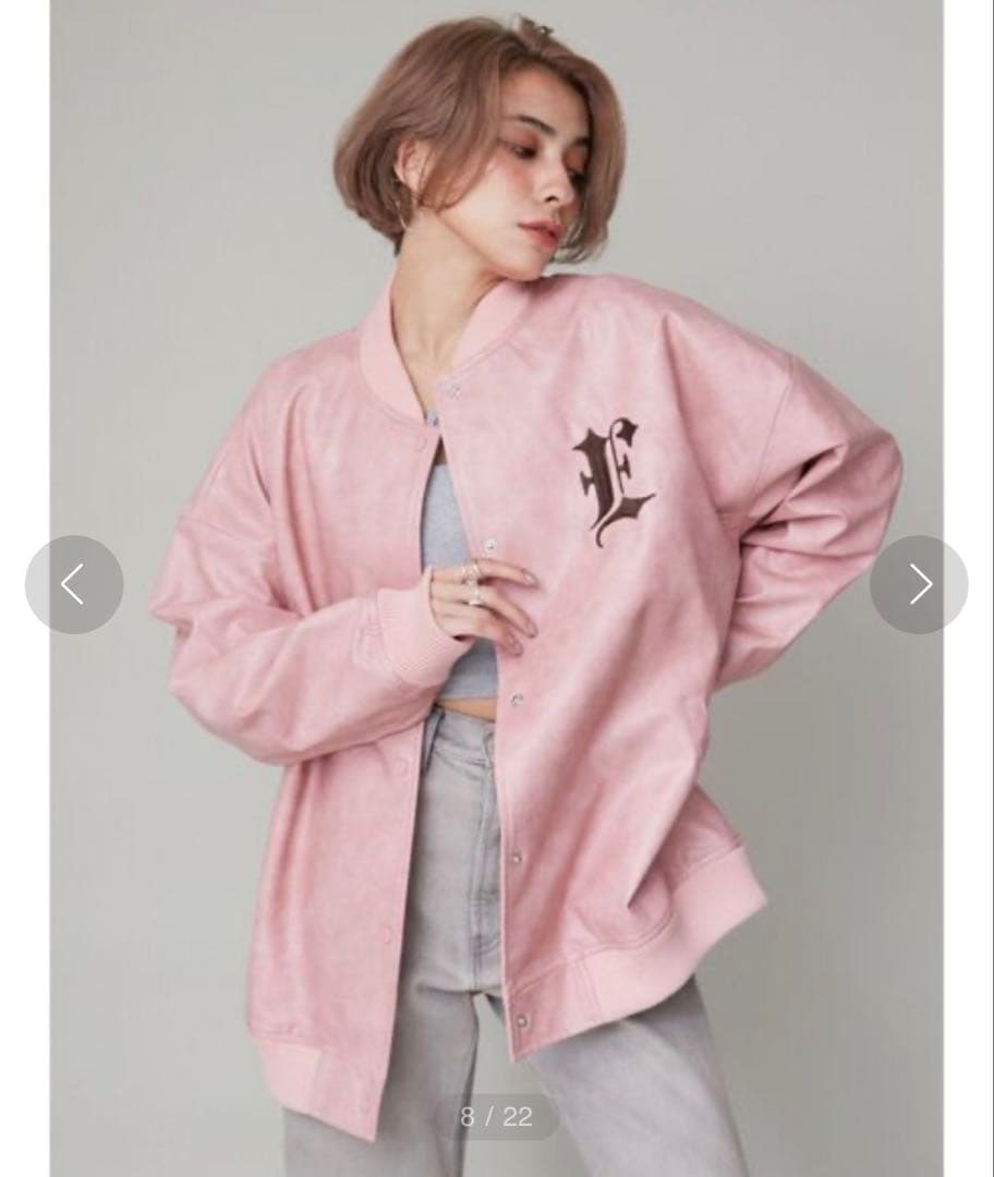 EVRIS デニムジャケットとピンクジャケット セット