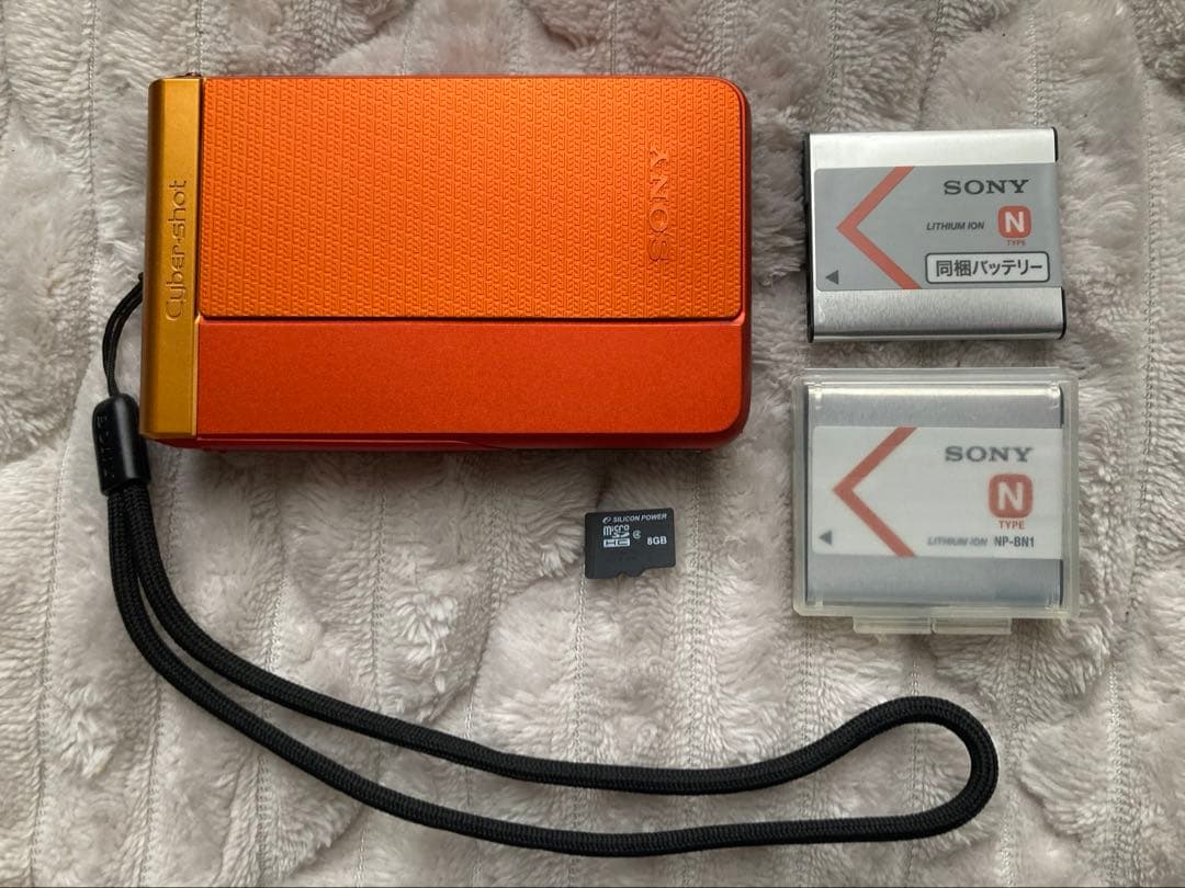 SONY デジタルカメラ　サイバーショット　DSC-TX30 オレンジ