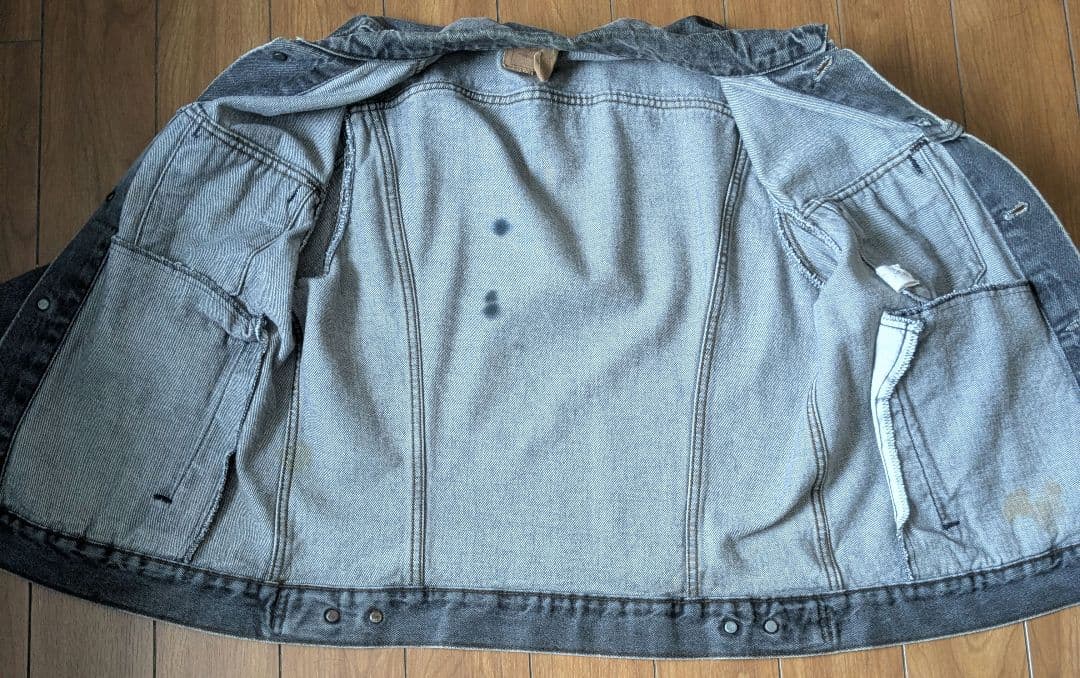 Levi's 80s 70506-0259 先染めブラックUSA製 サイズ40R