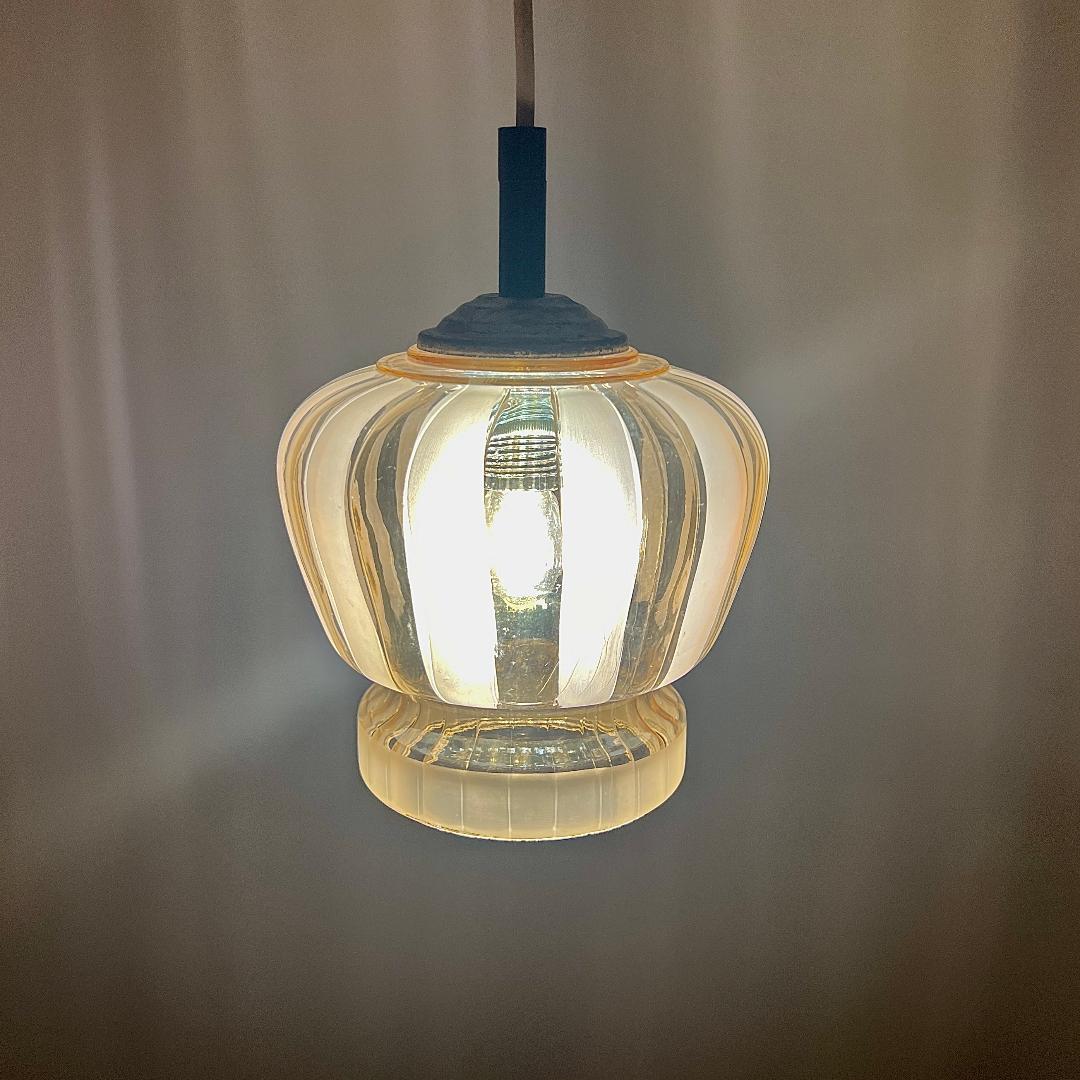 ペンダントランプ 60年代 ミッドセンチュリー 北欧 ヴィンテージ 照明器具