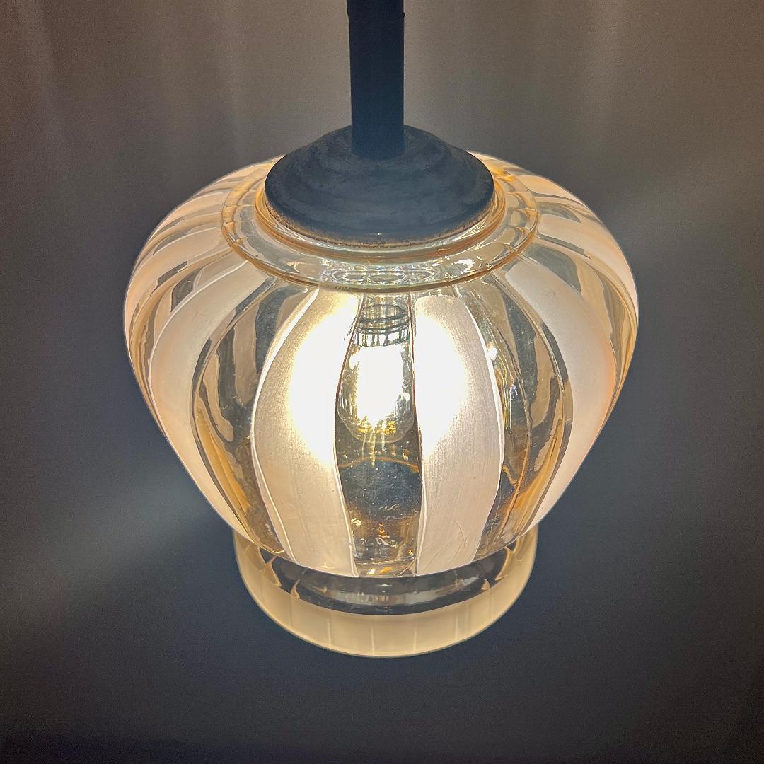 ペンダントランプ 60年代 ミッドセンチュリー 北欧 ヴィンテージ 照明器具