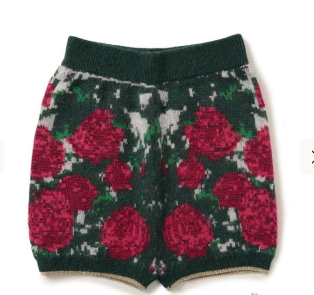 BEAMS ルルメリー ルルメリーのニットショートパンツ