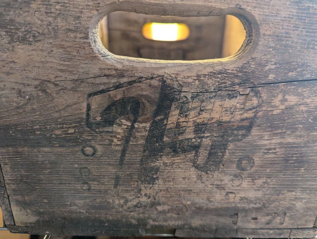 60s〜 usa ヴィンテージ 7up 木箱