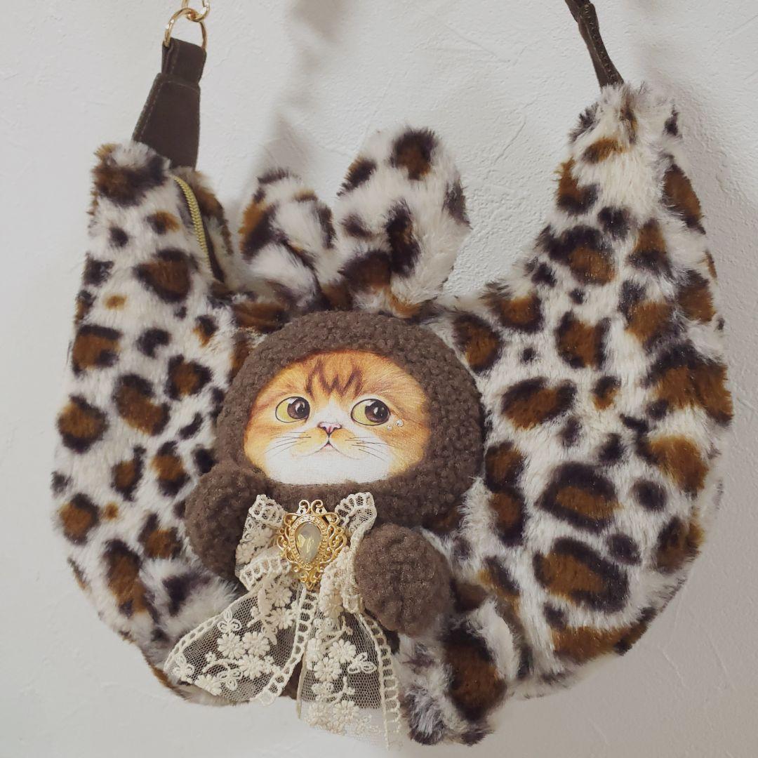 I*様 ハンドメイド 2way ショルダー バッグ ファー コヤンイサムチョン