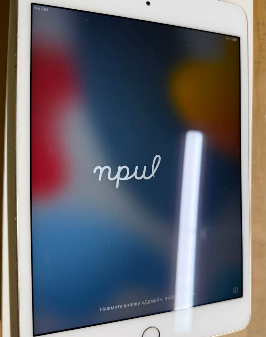 iPad mini 4 Wi-Fi + Cellular ゴールド　128GB