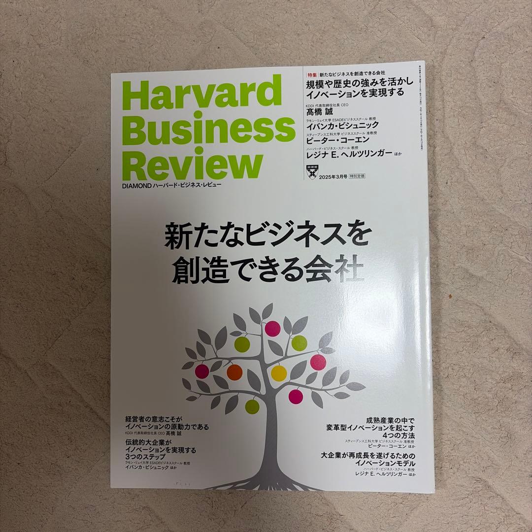 ハーバード　ビジネス　レビュー　2025/1-2025/11 11冊セット