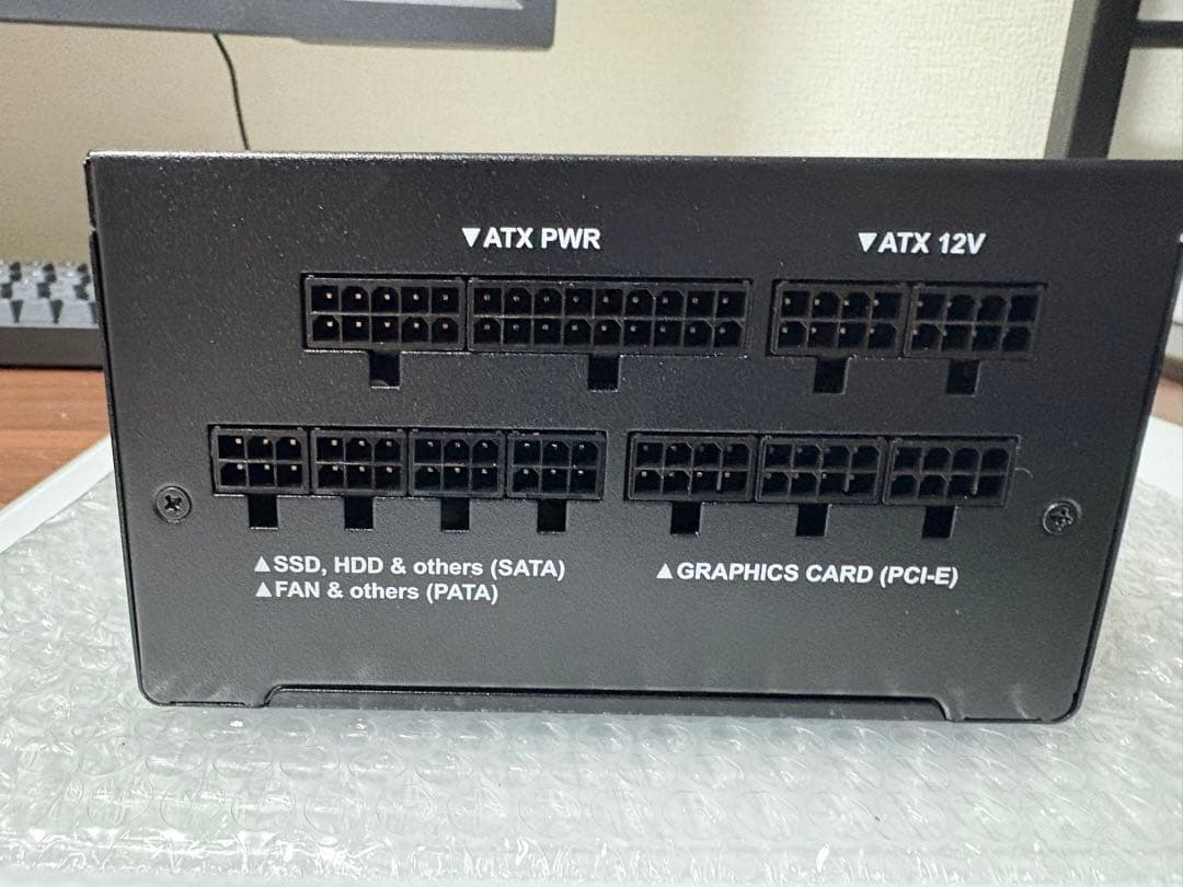 玄人志向　KRPW-GA850W/90+ 850W 電源ユニット