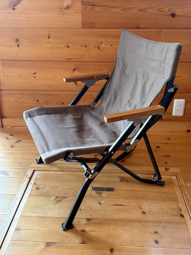  PEAK スノーピーク ローチェア　ショート　グレー