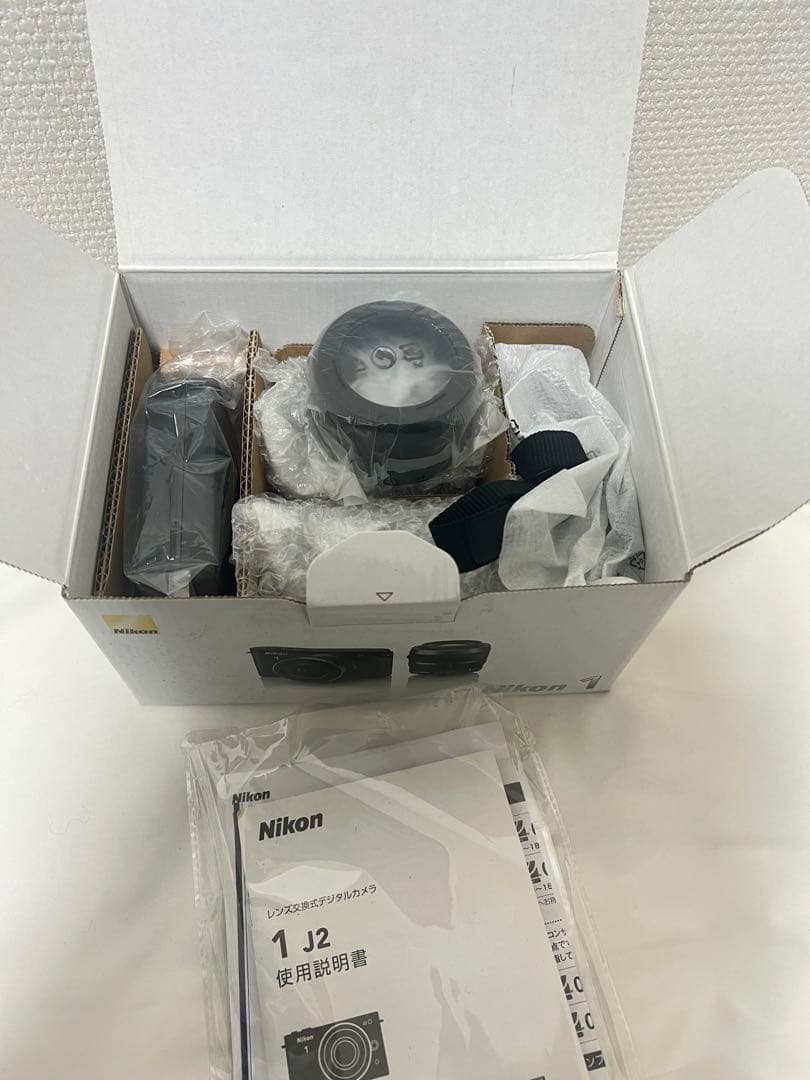 Nikon 1 J2 ダブルズームキット 美品・SDカード付き(ブラック)