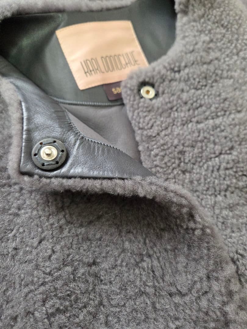 ムートン ファー ジレ