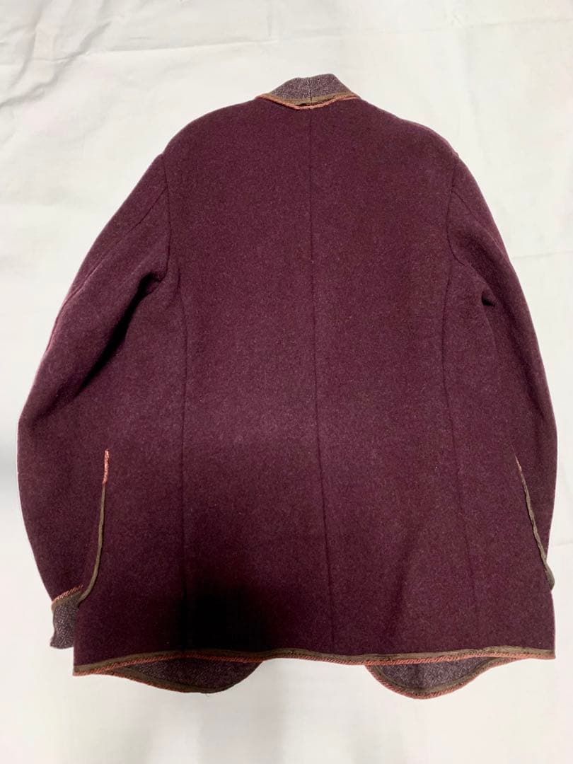 30s40sスモーキングジャケット ヴィンテージガウンテーラードロカビリーコート