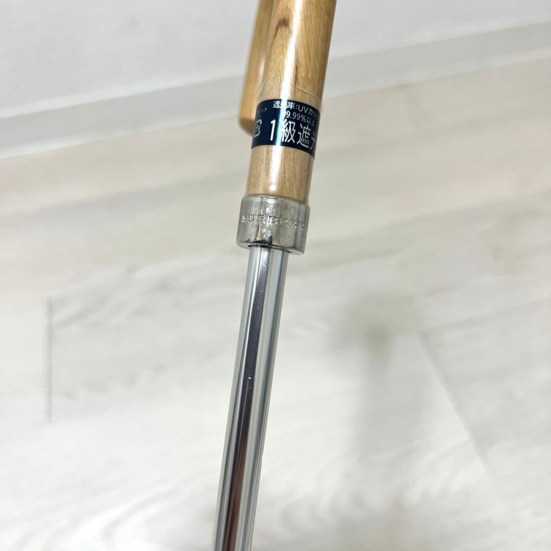 新品バーバリー １級遮光傘 プチパラ 長さ伸縮可能タイプ長傘 日傘 ホースマーク