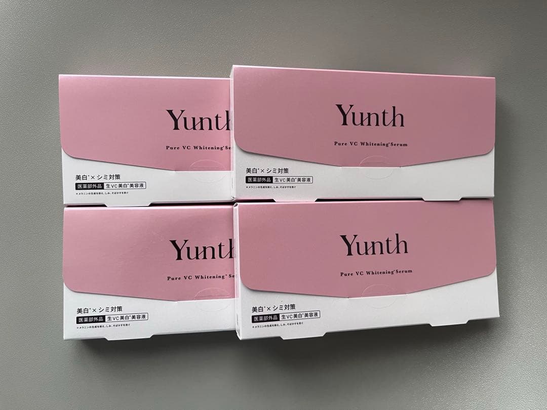 Yunth ユンス 生VC導入美容液 4箱セット