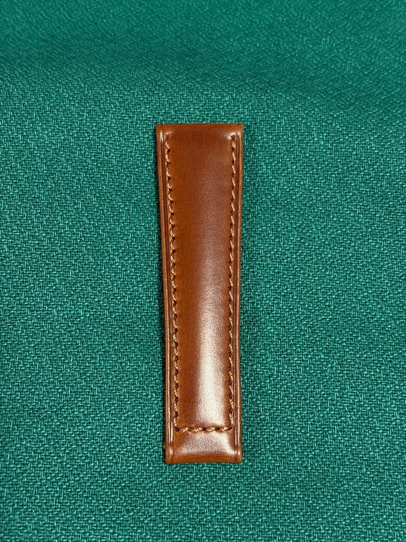 ロレックス純正ベルト　デイトナ用カーフ　ブラウン　未使用品