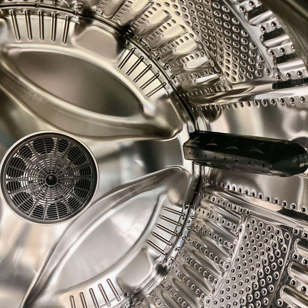 5897 ドラム式洗濯機 シャープ ES-X12C-SL クリスタルシルバー