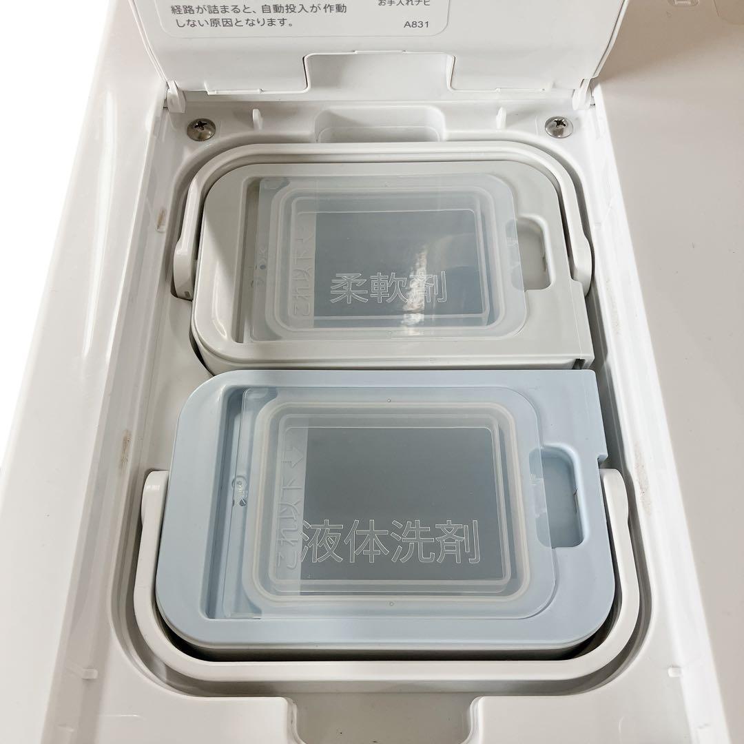 5897 ドラム式洗濯機 シャープ ES-X12C-SL クリスタルシルバー