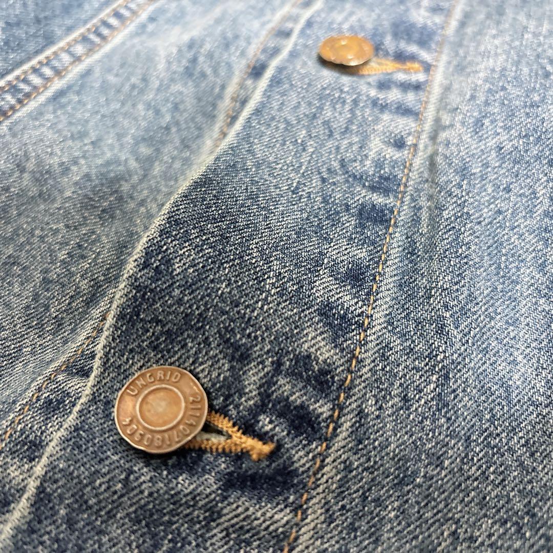 新品タグ付き◎送料込み/匿名配送◎Ungrid オーバーサイズ　デニムジャケット