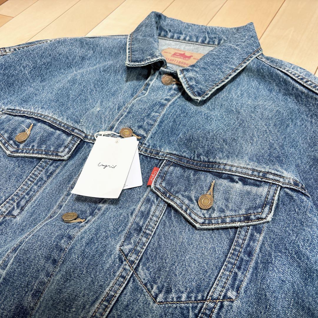 新品タグ付き◎送料込み/匿名配送◎Ungrid オーバーサイズ　デニムジャケット