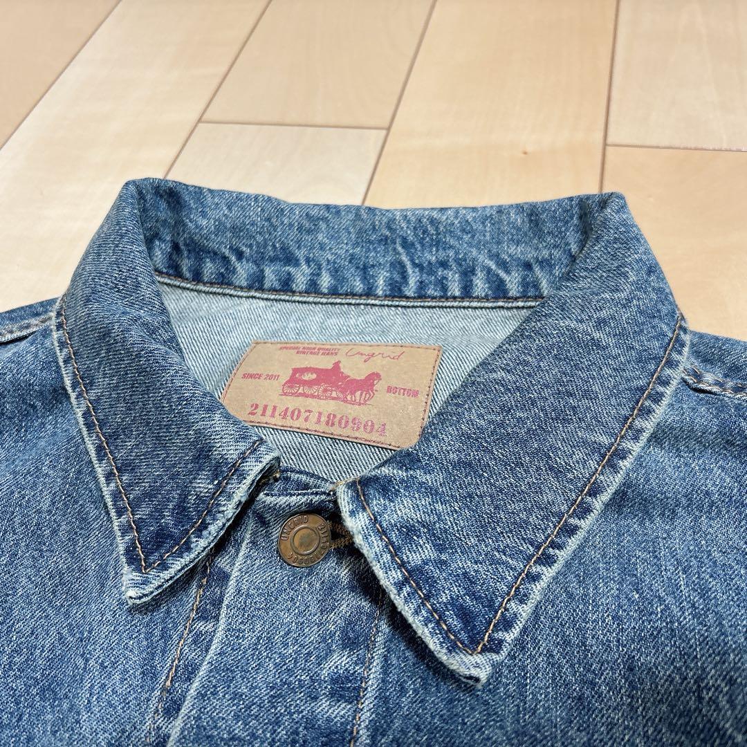 新品タグ付き◎送料込み/匿名配送◎Ungrid オーバーサイズ　デニムジャケット