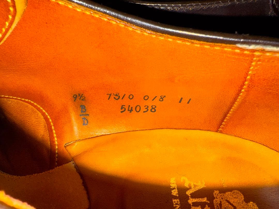 D*e様 Alden 54038 9H モディファイド　バーガンディ