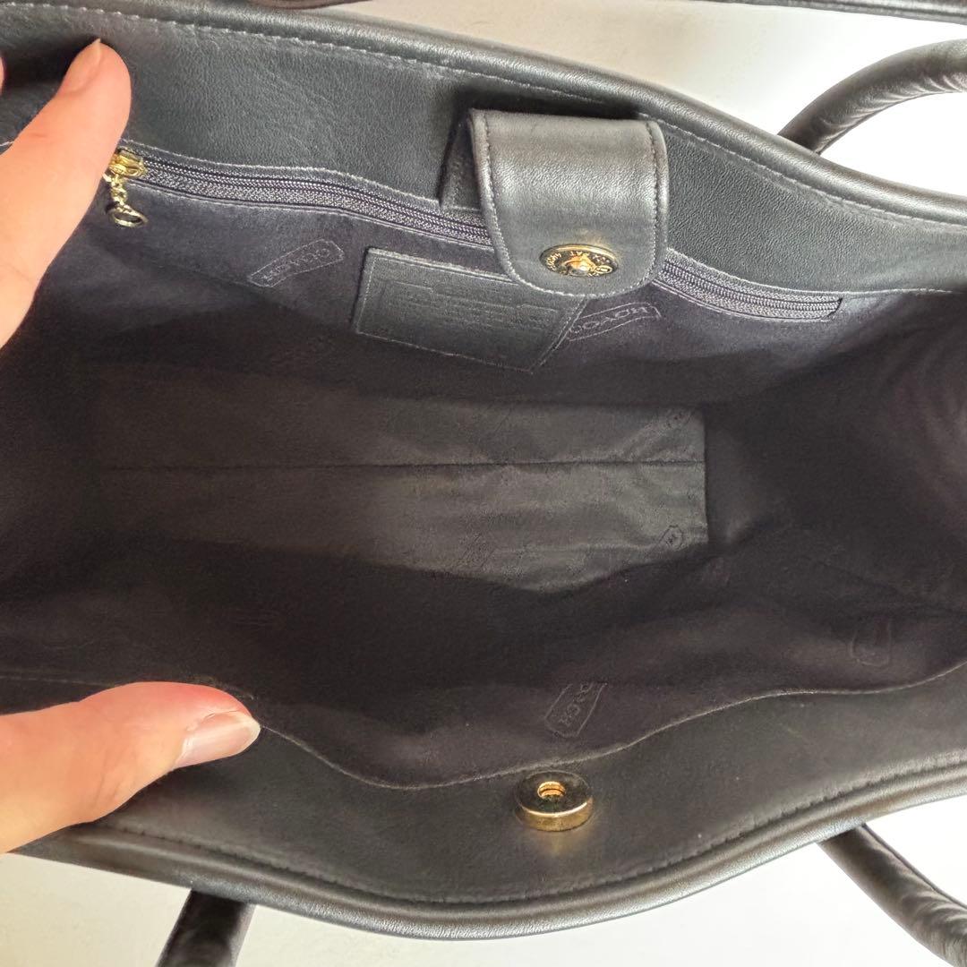 COACH オールドコーチ 7302 2way ビジネスバッグ ショルダー　黒