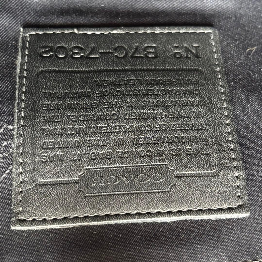COACH オールドコーチ 7302 2way ビジネスバッグ ショルダー　黒