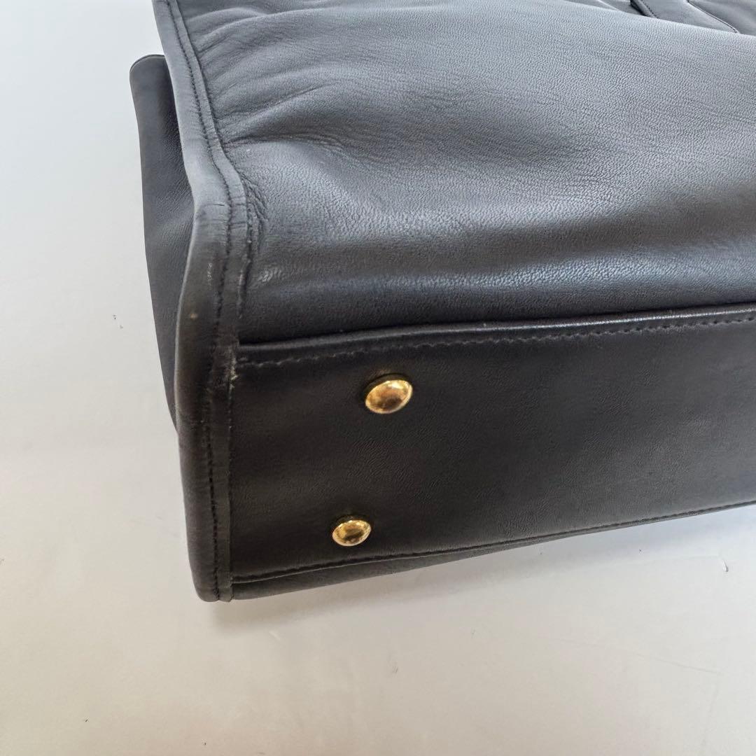 COACH オールドコーチ 7302 2way ビジネスバッグ ショルダー　黒