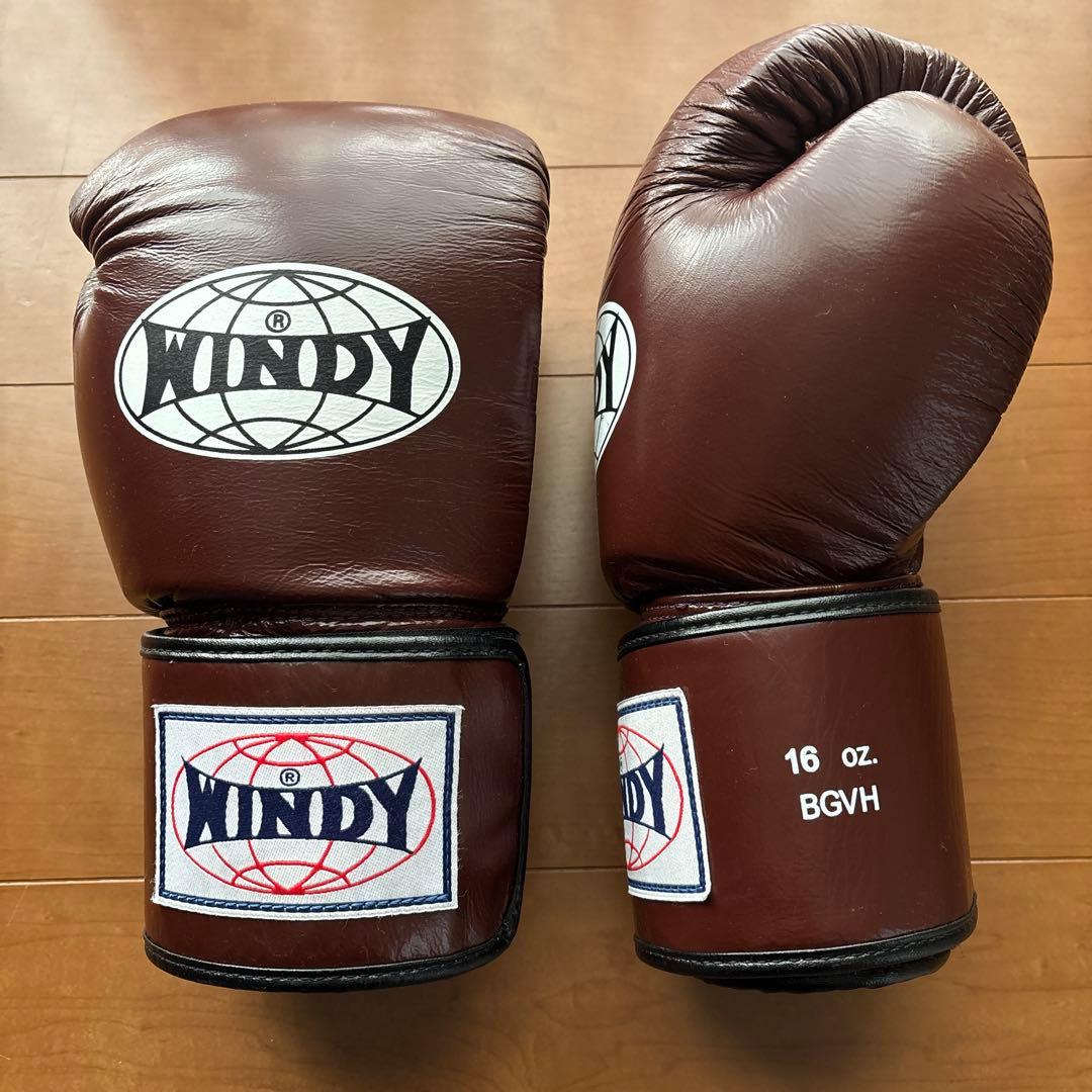 WINDY 16oz BGVH グローブ　マルーン