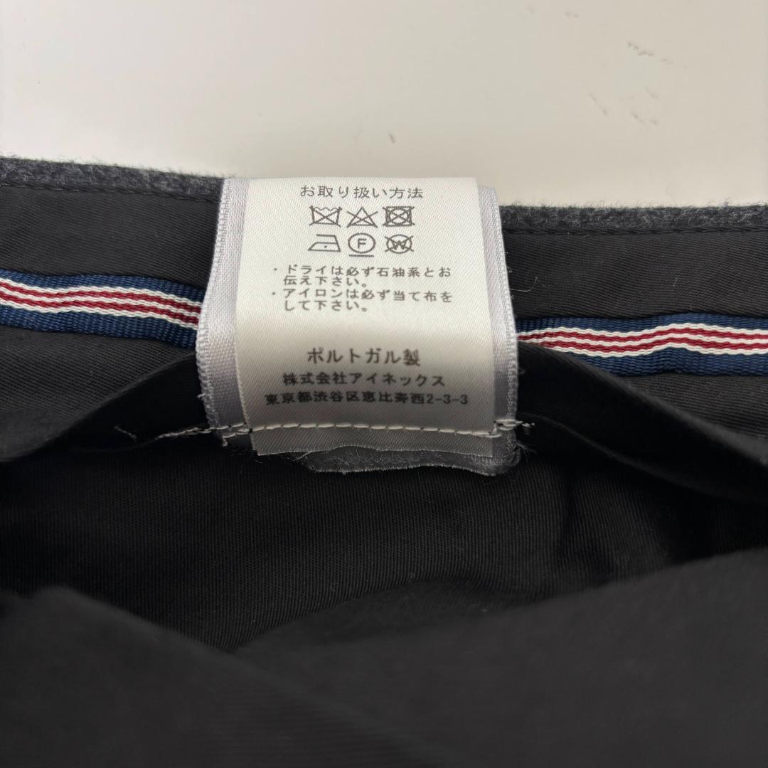 BERNARD ZINS COPILOTE フランネル パンツ グレー 38