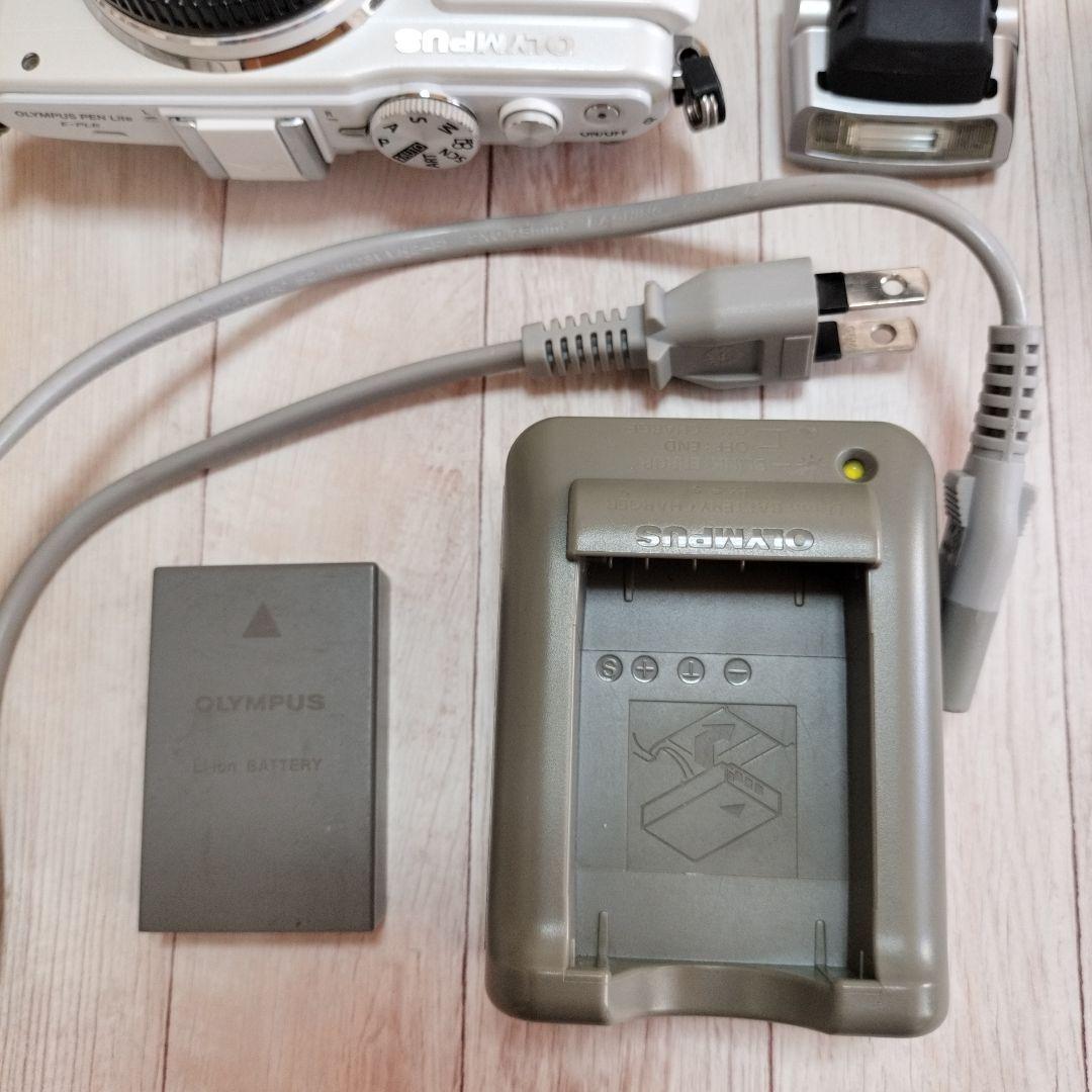 OLYMPUS PEN Lite E-PL6 ホワイト 本体・付属品あり