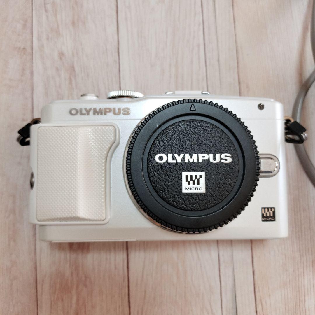 OLYMPUS PEN Lite E-PL6 ホワイト 本体・付属品あり