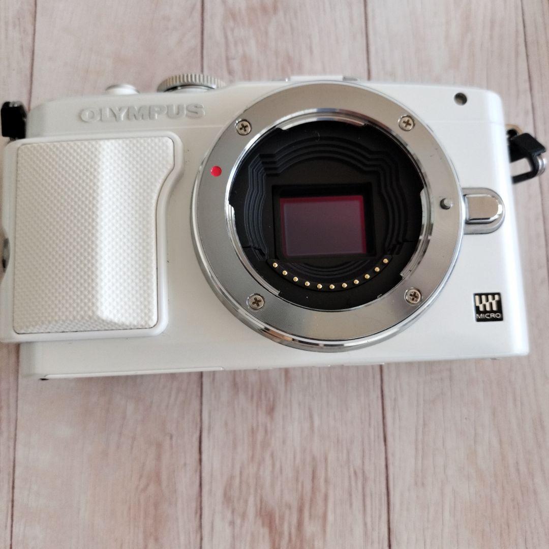 OLYMPUS PEN Lite E-PL6 ホワイト 本体・付属品あり