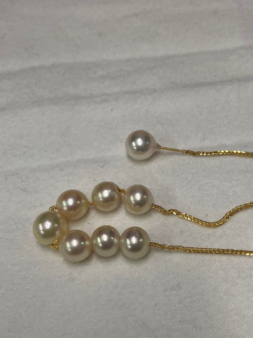 伊勢志摩英虞湾産あこや真珠　7.5-8mm パール