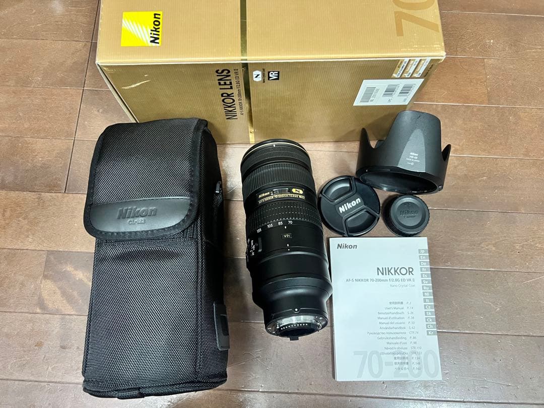 美品★Nikon AF-S 70-200mm F2.8 G ED VR II