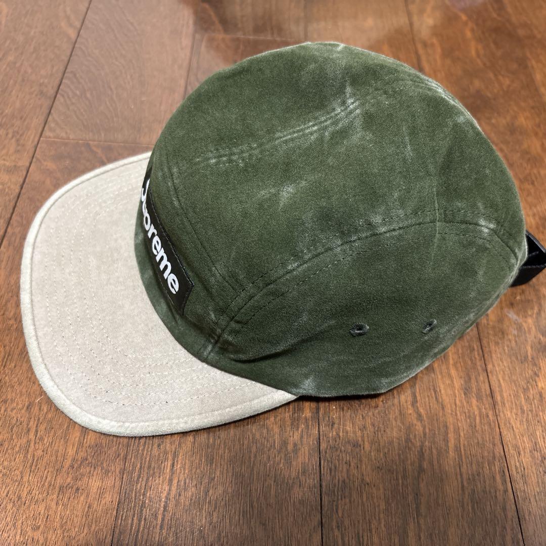 シュプリーム キャンプ キャップ モスグリーン