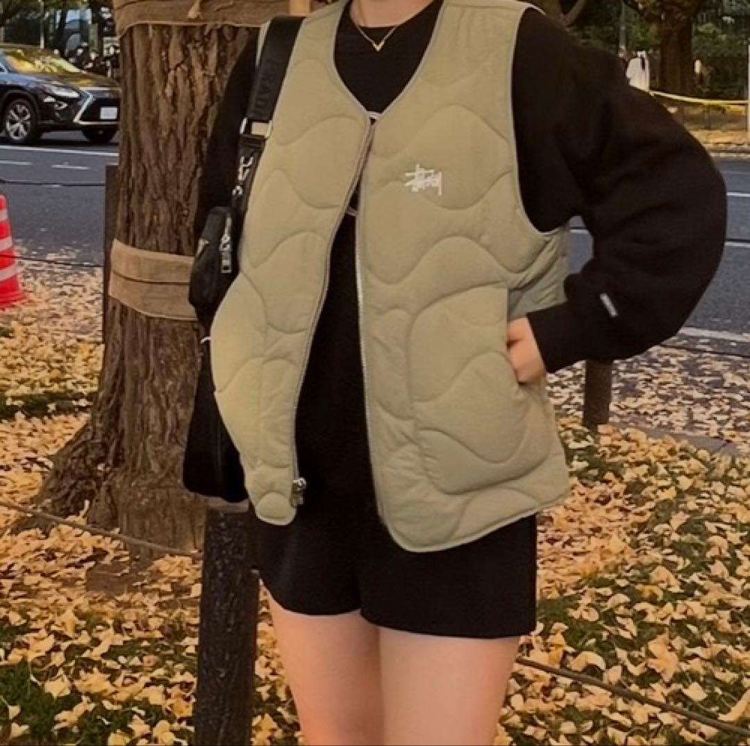 Stussy キルティングベスト