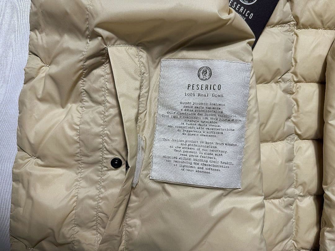 PESERICO ダウンベスト　新品 Mサイズ