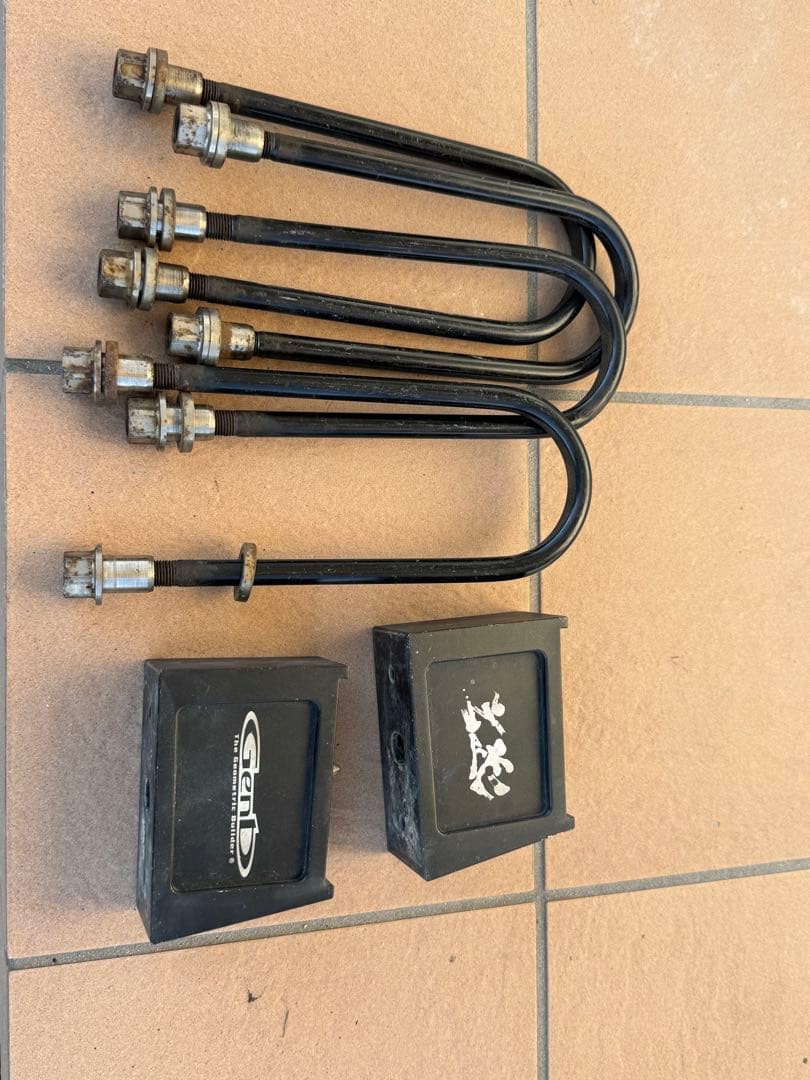 玄武　3.5インチブロック　Uボルトセット