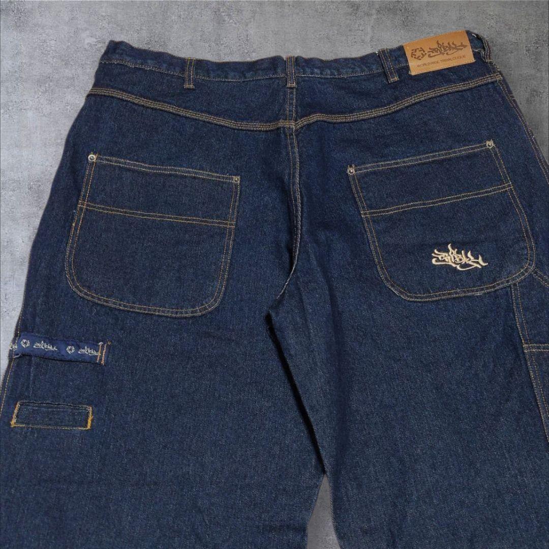 00s TRIBAL USA バギーパンツ W44 オーバーサイズ ストリート