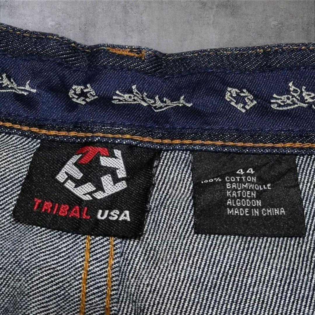 00s TRIBAL USA バギーパンツ W44 オーバーサイズ ストリート